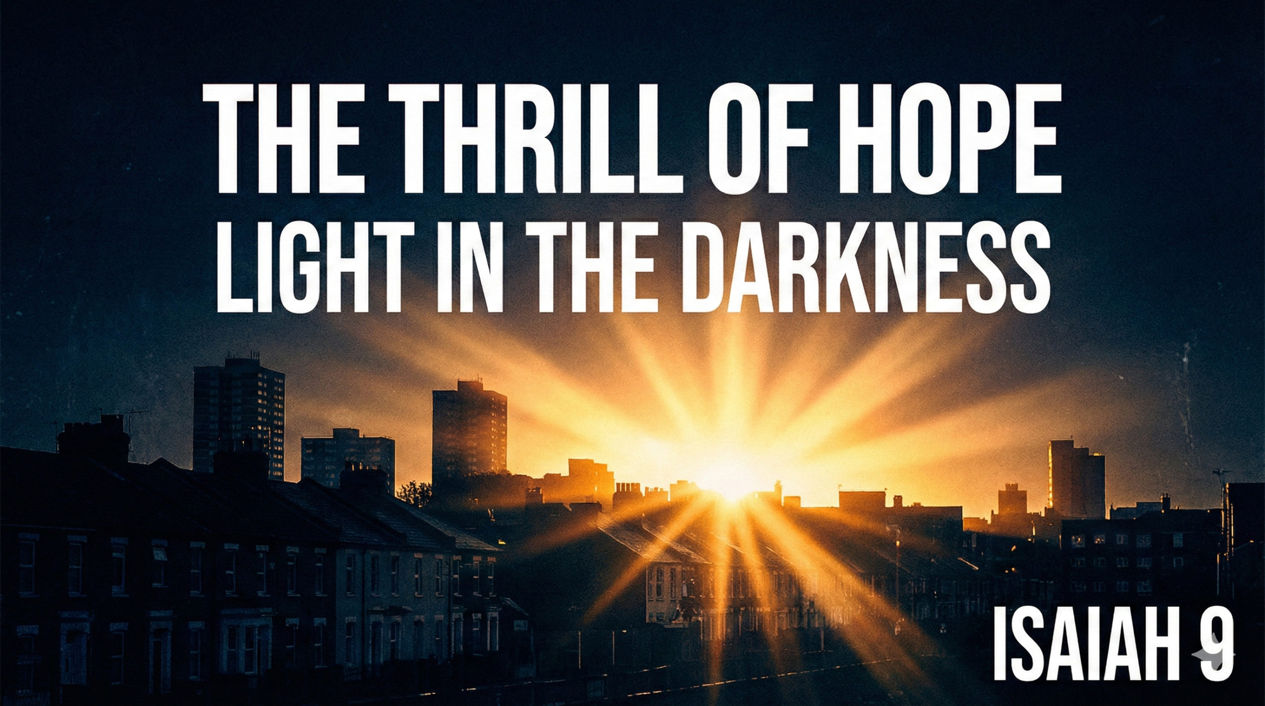 Sunday Gathering – The thrill of hope – Andy